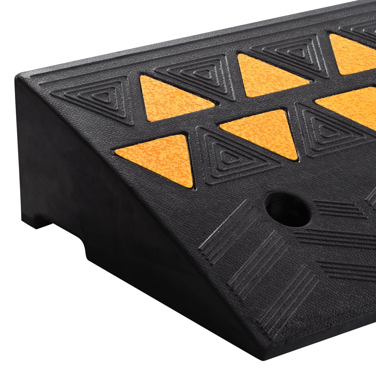 Heavy-duty Rubber Curb Ramps For Driveways And Thresholds 2 Pack_voghion.com